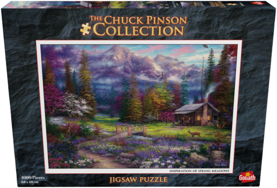 Chuck Pinson Inspiration Of Spring Meadows doos Voorkant