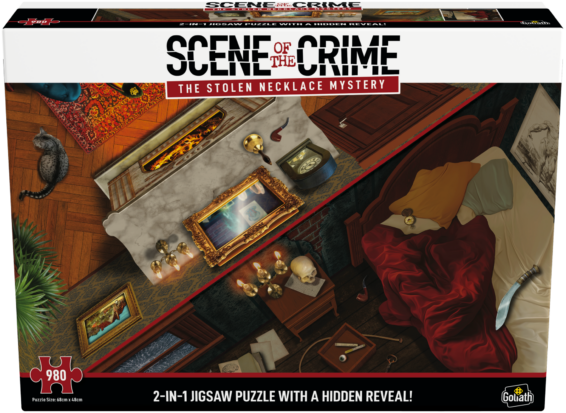 Scene of the Crime The Stolen Necklace Mystery doos Voorkant