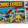 De voorkant van de doos van Domino Express Crazy Factory