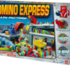 De doos van Domino Express Crazy Factory vanuit een rechterhoek