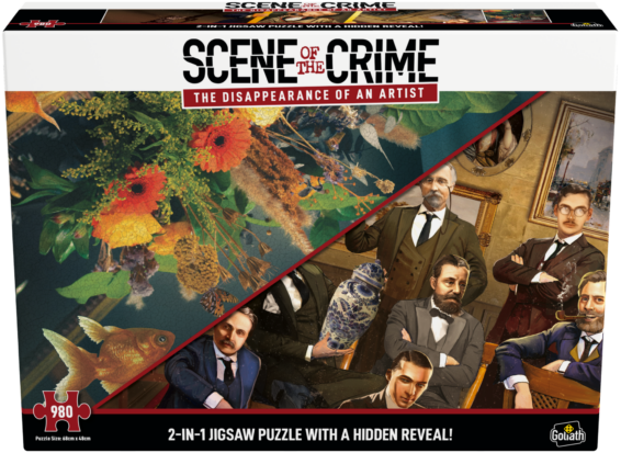926772_Scene_Crime_Artist_Puzzle_F Scene of the Crime The Disappearance of an Artist doos Voorkant