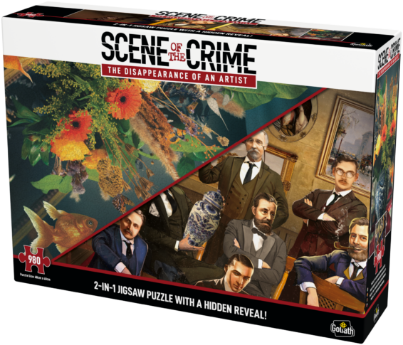 926772_Scene_Crime_Artist_Puzzle_R Scene of the Crime The Disappearance of an Artist doos Rechterhoek