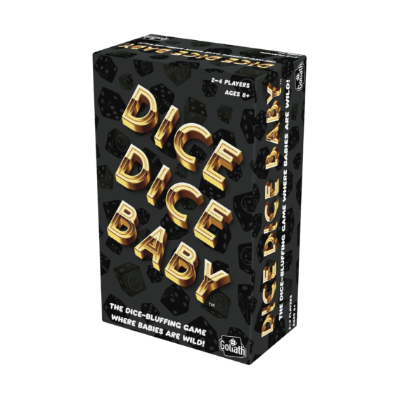 De doos van het strategische spel Dice Dice Baby