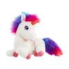 De voorkant van de lichtgevende knuffel Animagic Regenboog Eenhoorn