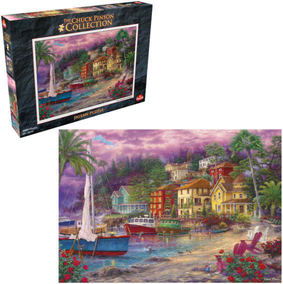 Chuck Pinson On Golden Shores doos en Puzzel