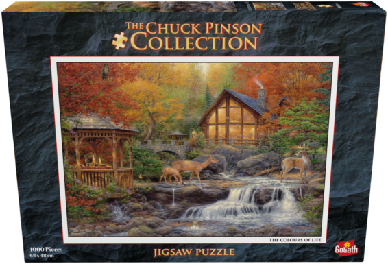 Chuck Pinson The Colours Of Life doos Voorkant