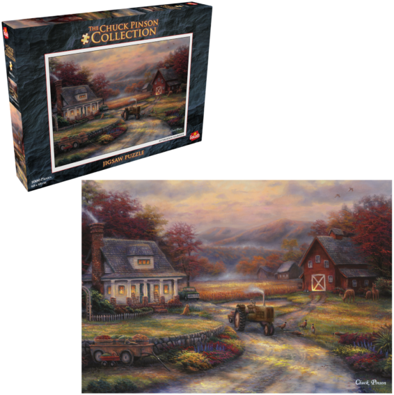 Chuck Pinson Afternoon Harvests doos en Puzzel