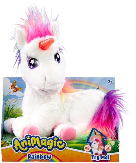 Animagic Rainbow Unicorn verpakking Voorkant