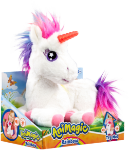 Animagic Rainbow Unicorn verpakking Linkerhoek
