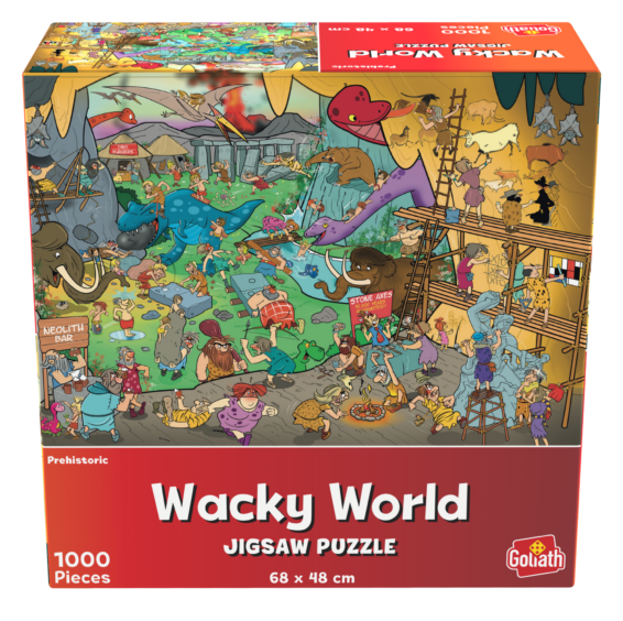 Wacky World Prehistoric doos Voorkant