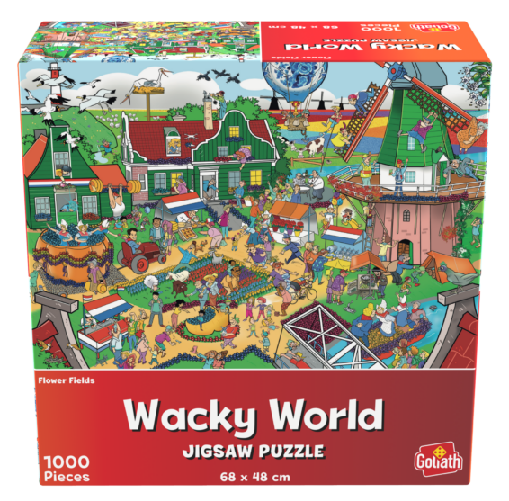 Wacky World Flower Fields doos Voorkant