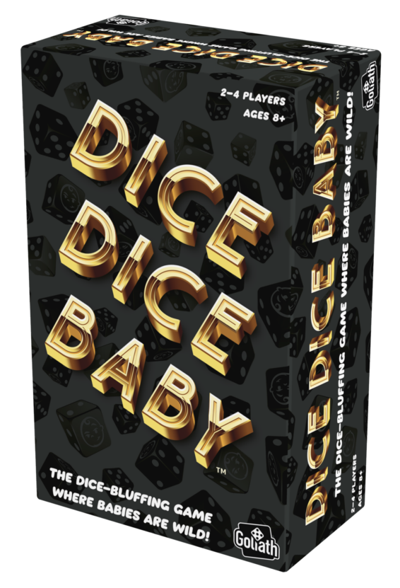 De doos van het strategische spel Dice Dice Baby