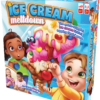 De doos van het kinderspel Ice Cream Meltdown vanuit een rechterhoek