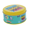 De voorkant van de verpakking van het partyspel Game Night In A Can