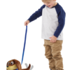 Een kind wat samen loopt met het speelgoedhondje Animagic Diggles
