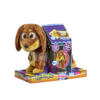 Het speelgoedhondje Animagic Diggles in de verpakking vanaf een linkerhoek