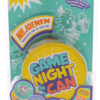 De voorkant van de verpakking van het partyspel Game Night In A Can