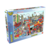 De doos van de That's Life City Edition London puzzel vanuit een linkerhoek