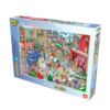 De doos van de That's Life City Edition Paris puzzel vanuit een rechterhoek