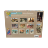 De achterkant van de doos van de That's Life Gallery Edition Alma Tadema