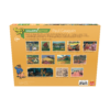 De achterkant van de doos van de puzzel That's Life Gallery Edition Paul Gauguin