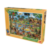 De doos van de puzzel That's Life Gallery Edition Paul Gauguin vanuit een rechterhoek