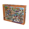 De doos van de puzzel That's Life Gallery Edition Pierre Auguste Renoir vanuit een rechterhoek