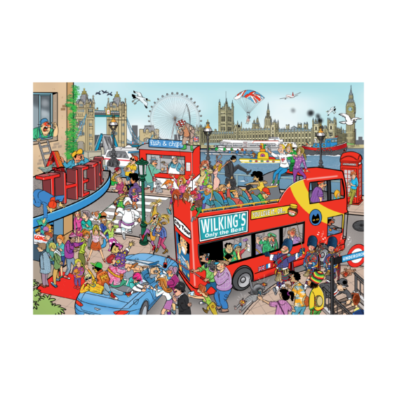 De puzzel van de That's Life City Edition London