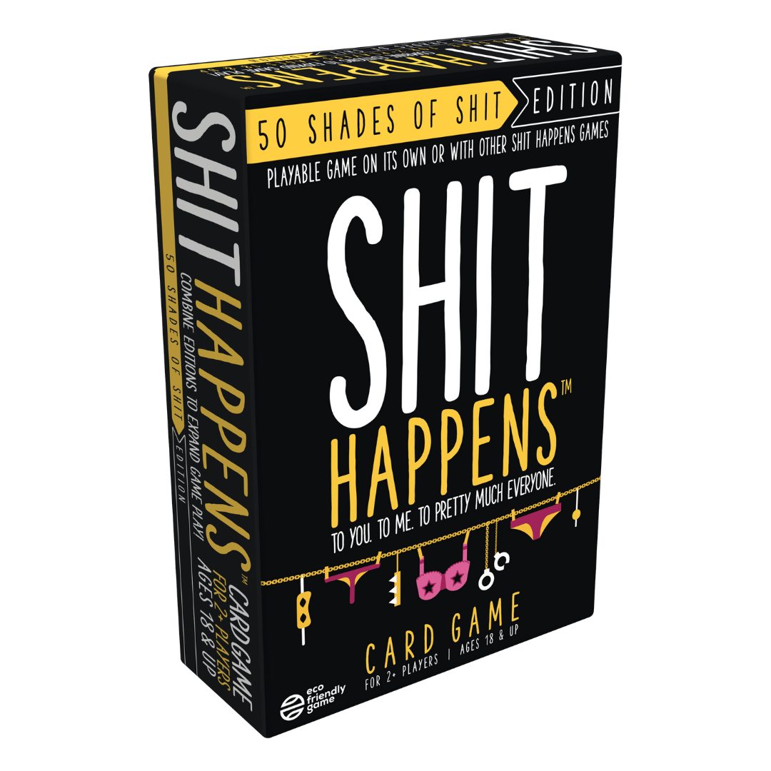 De doos van het hilarische spel Shit Happens (NL)