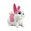 het konijntje van de Let's Go Bunny Roze vanaf de linkerkant