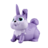Het paarse konijntje Let's Go Bunny Paars vanaf de rechterkant