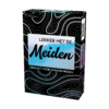 De doos van het partyspel Lekker Met De Meiden vanuit een rechterhoek