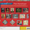 De achterkant van de doos van de That's Life Gallery Edition Piet Mondriaan puzzel