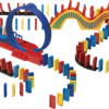 De baan uitgelegt van de Domino Express Amazing Looping