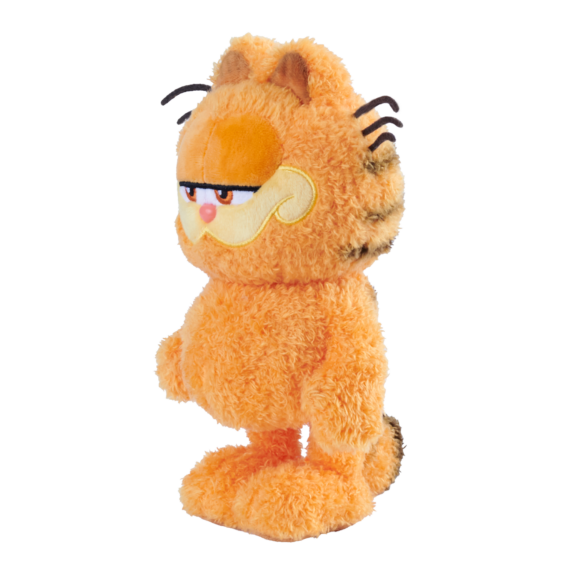 De Garfield Pluche vanuit een rechterhoek