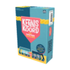 De doos van het spel KennisKoord vanuit een rechterhoek