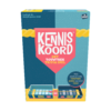 De voorkant van de doos van het partyspel KennisKoord