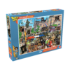 De doos van de puzzel That's Life Gallery Edition Frans Hals 2024 vanuit een linkerhoek