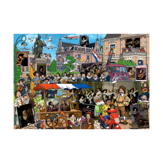 De puzzel van de That's Life Gallery Edition Frans Hals 2024