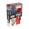 De doos van het collectable spel Star Wars Rivals Premier Set vanuit een linkerhoek