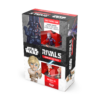 De doos van het collectable spel Star Wars Rivals Premier Set vanuit een Rechterhoek
