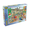 De doos van de legpuzzel That's Life City Edition Rome vanuit een linkerhoek