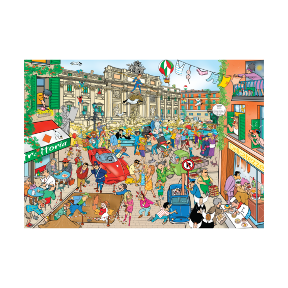 De puzzel van de That's Life City Edition Rome
