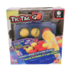 De voorkant van de doos van het partyspel Tic Tac Go