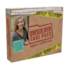 De doos van het spel Unsolved Case Files Harmony Ashcroft vanuit een linkerhoek