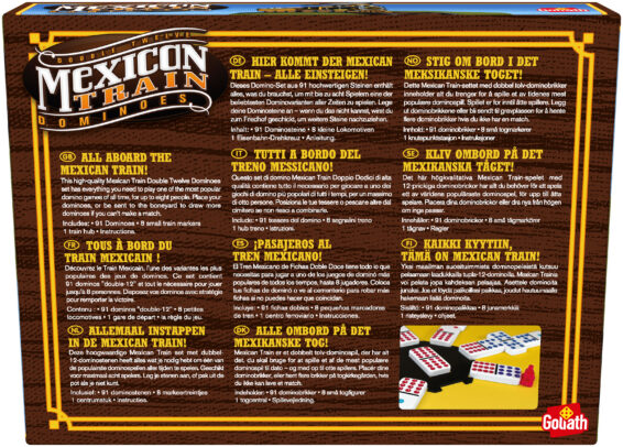 AKEN_376228.2_MexicanTrain_10L_B Classics: Mexican Train Dominoes Tin