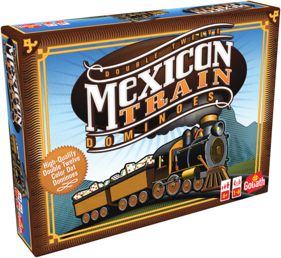 AKEN_376228.2_MexicanTrain_10L_L Classics: Mexican Train Dominoes Tin