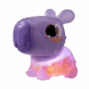 Het speelgoeddiertje de Let's Glo Capybara die lichtgeeft