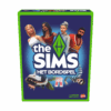 De voorkant van de doos van het bordspel the Sims het Bordspel