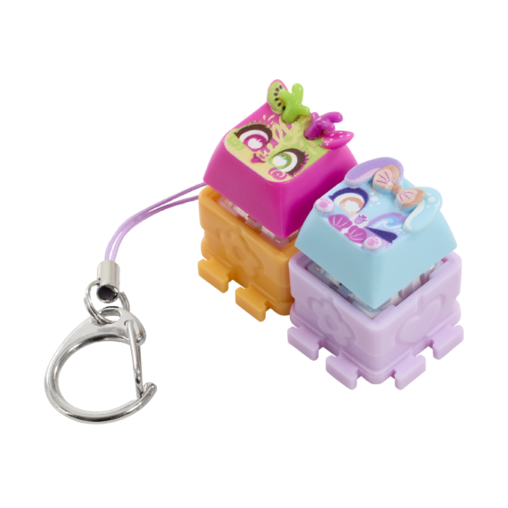 De inhoud van de doos van de Clickeez Series 2 - 2 Pack